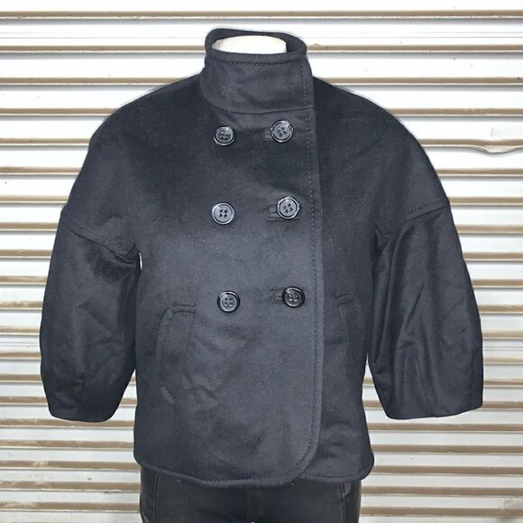 BCBG Maxazaria jacket coat wool blend black - Picture 1 of 7